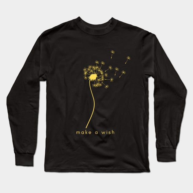 Make a wish Long Sleeve T-Shirt by Fantastic Store